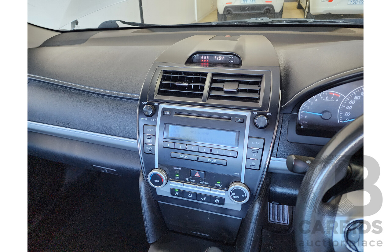 8/2013 Toyota Camry Altise ASV50R 4d Sedan Silver 2.5L