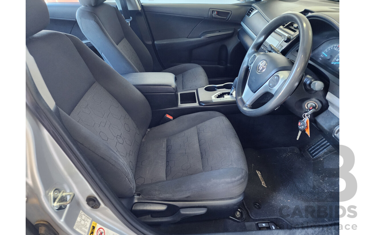 8/2013 Toyota Camry Altise ASV50R 4d Sedan Silver 2.5L