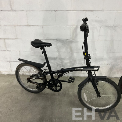 B.twin 20'' Folding Bike & Spectrum Kids Bike & MX30 Kids Bicycle - Lot of 3