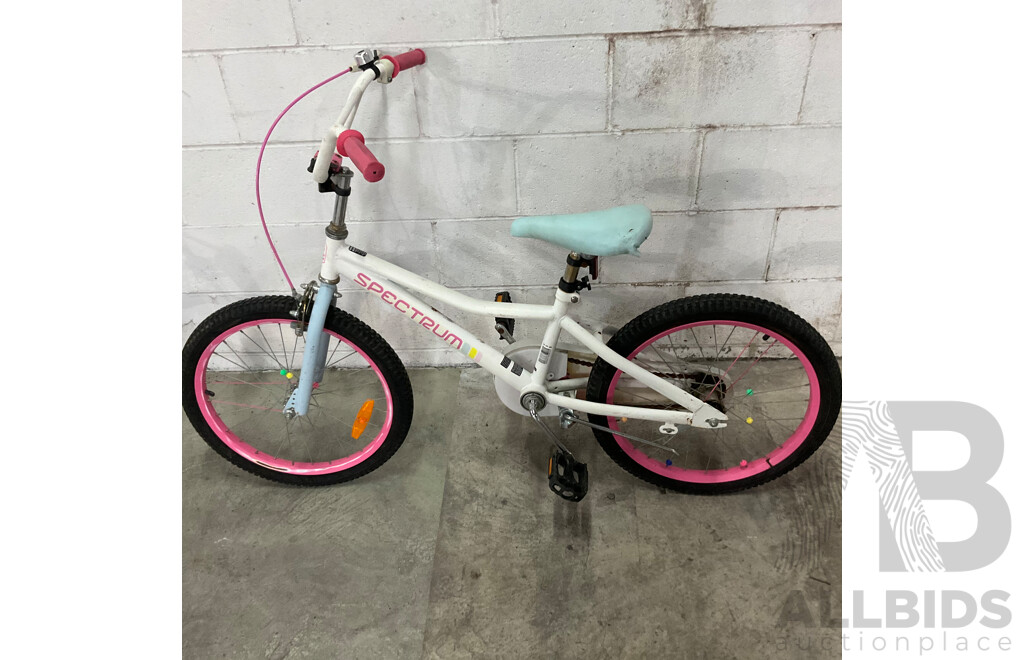 B.twin 20'' Folding Bike & Spectrum Kids Bike & MX30 Kids Bicycle - Lot of 3