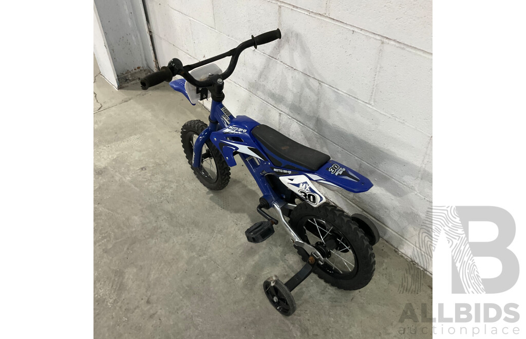 B.twin 20'' Folding Bike & Spectrum Kids Bike & MX30 Kids Bicycle - Lot of 3