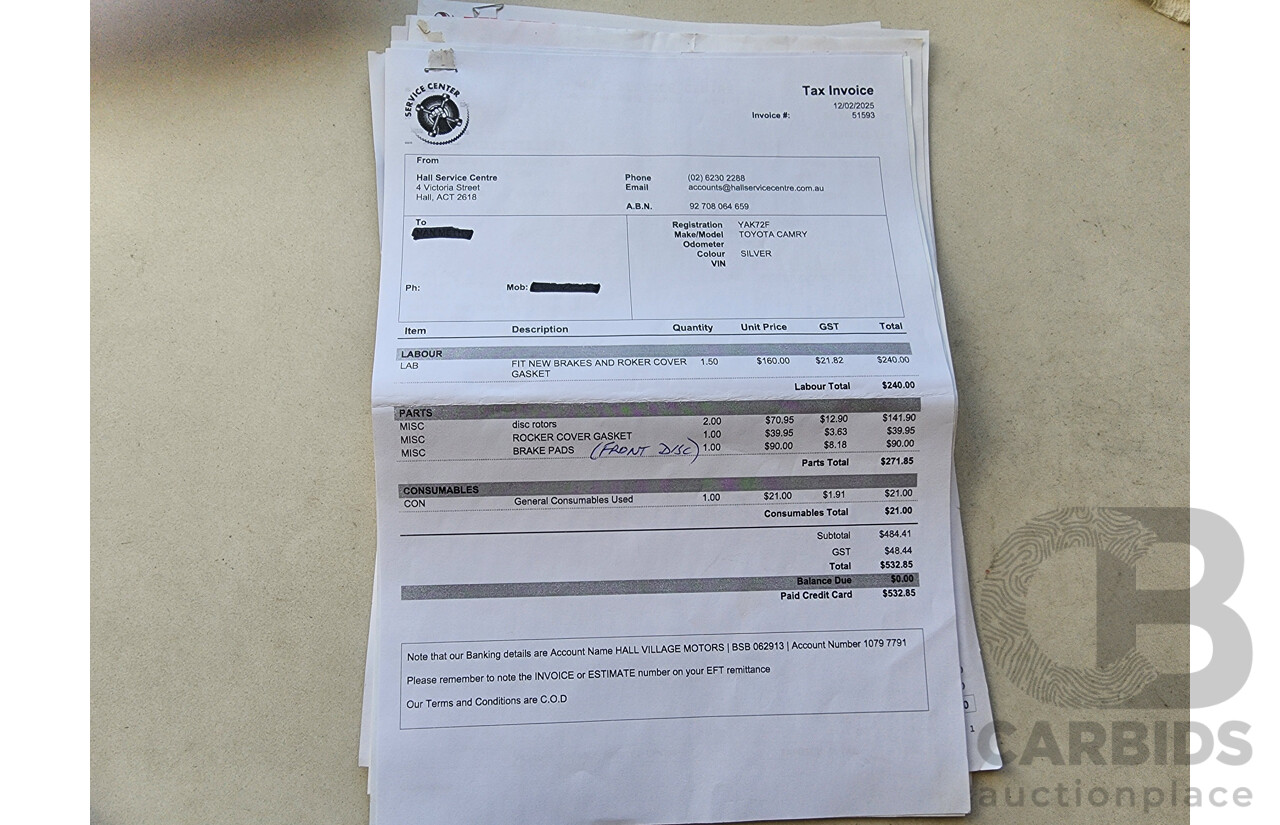 12/1998 Toyota Camry CSi SXV20R 4d Sedan Silver 2.2L