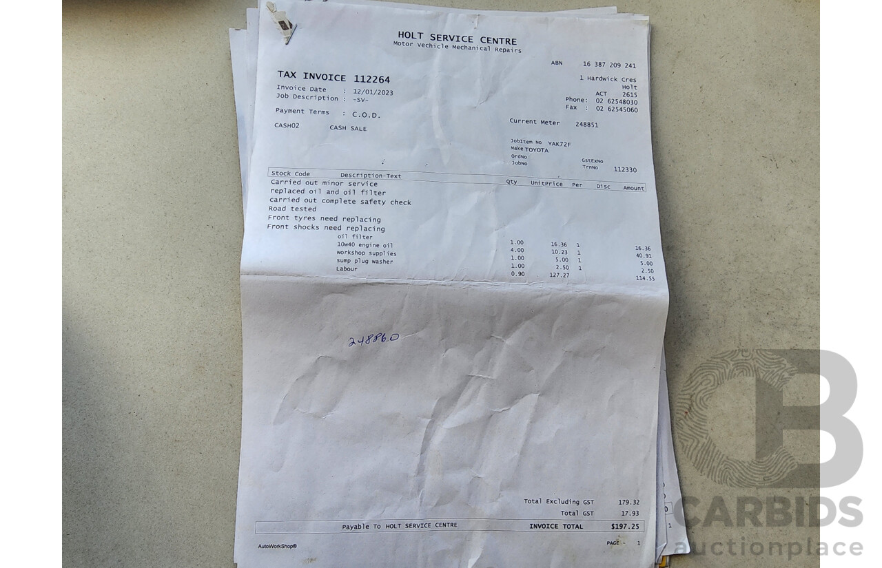 12/1998 Toyota Camry CSi SXV20R 4d Sedan Silver 2.2L