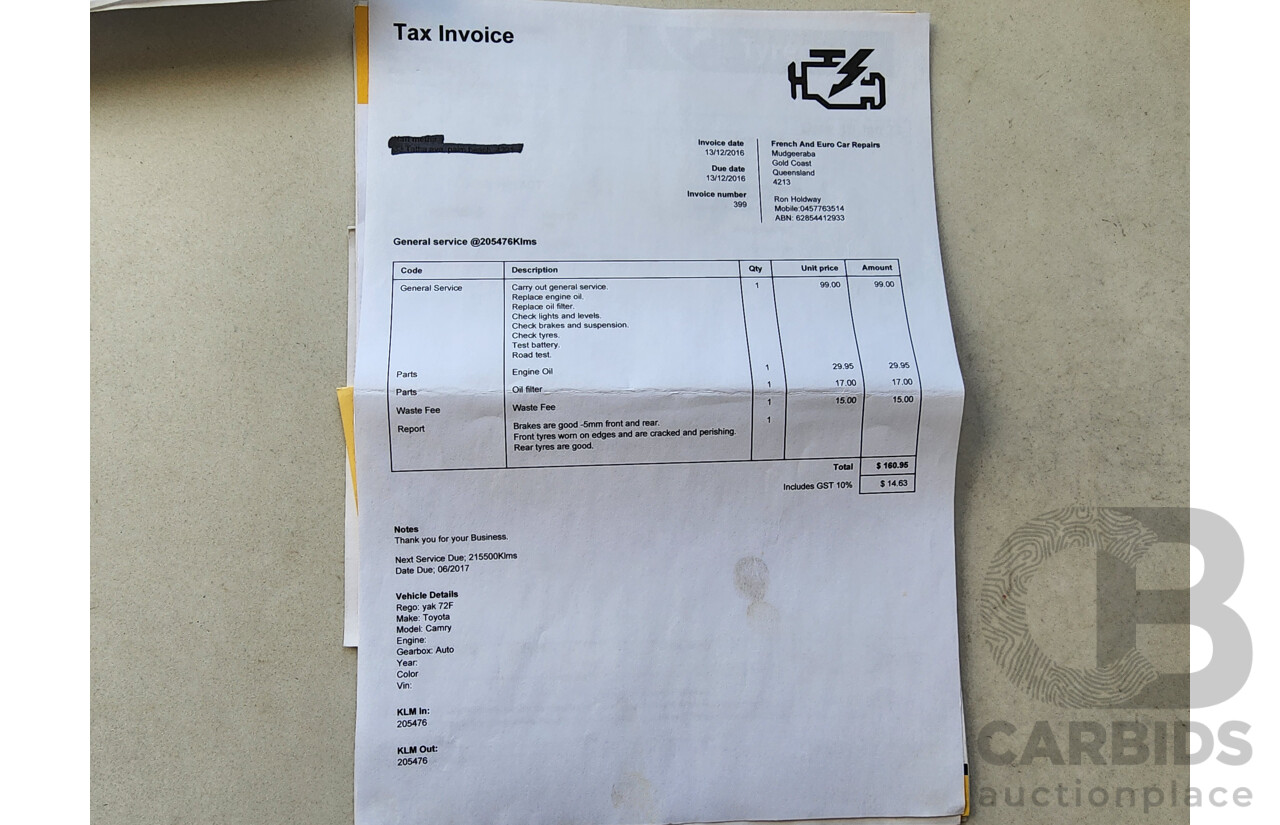 12/1998 Toyota Camry CSi SXV20R 4d Sedan Silver 2.2L