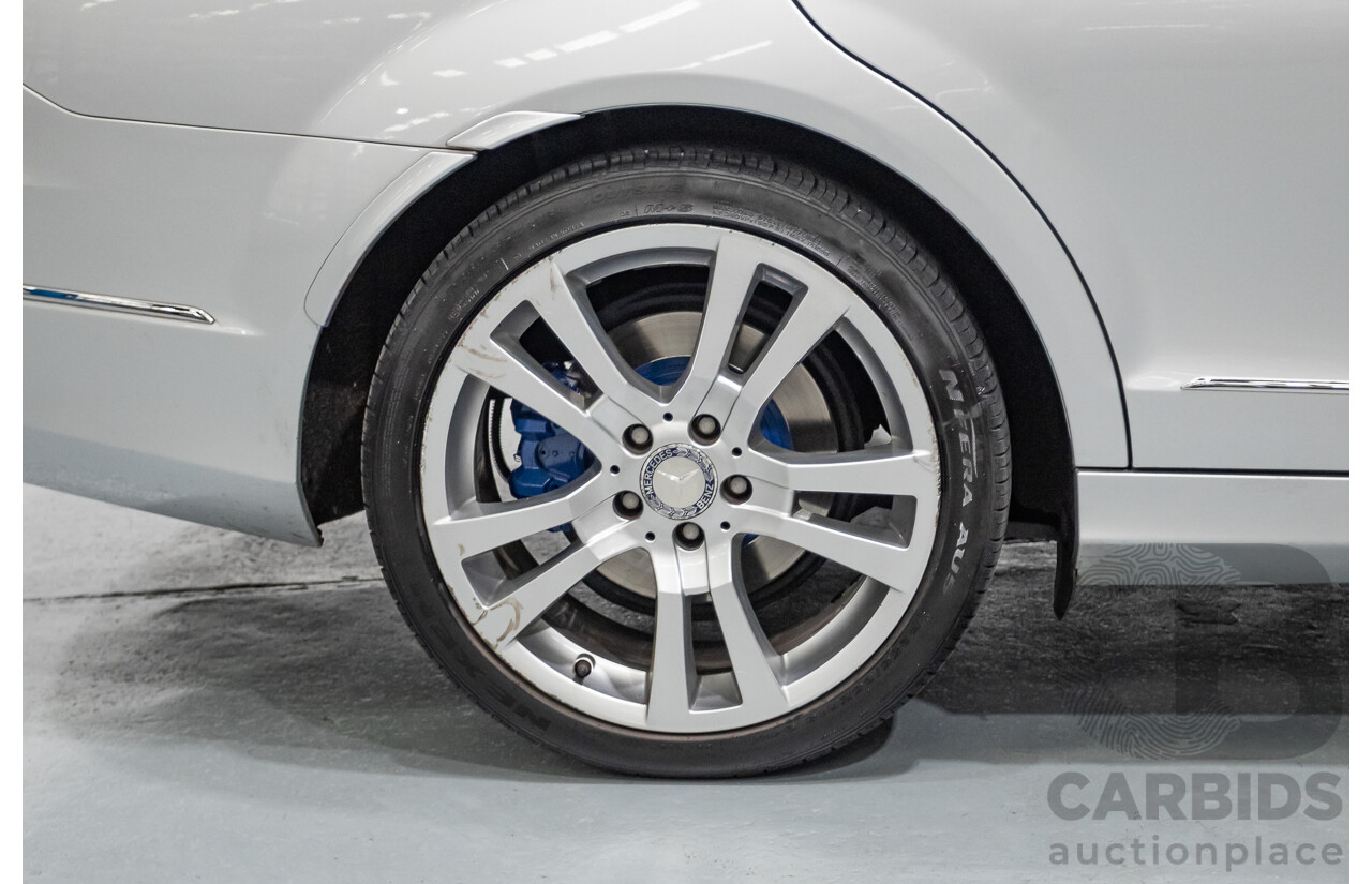 1/2012 Mercedes-Benz C250 Avantgarde BE W204 MY11 4D Sedan Iridium Silver Metallic Turbo 1.8L