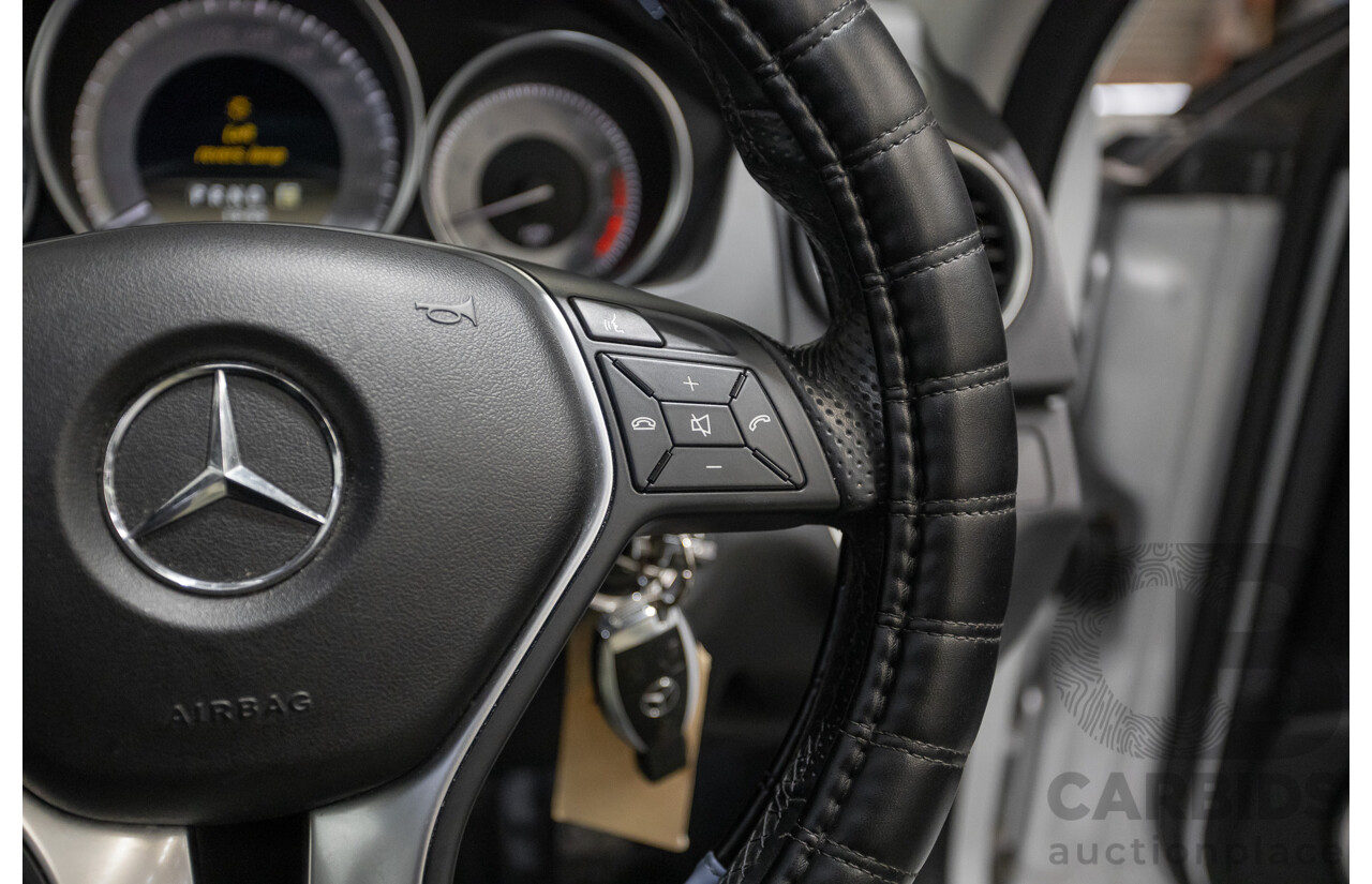 1/2012 Mercedes-Benz C250 Avantgarde BE W204 MY11 4D Sedan Iridium Silver Metallic Turbo 1.8L