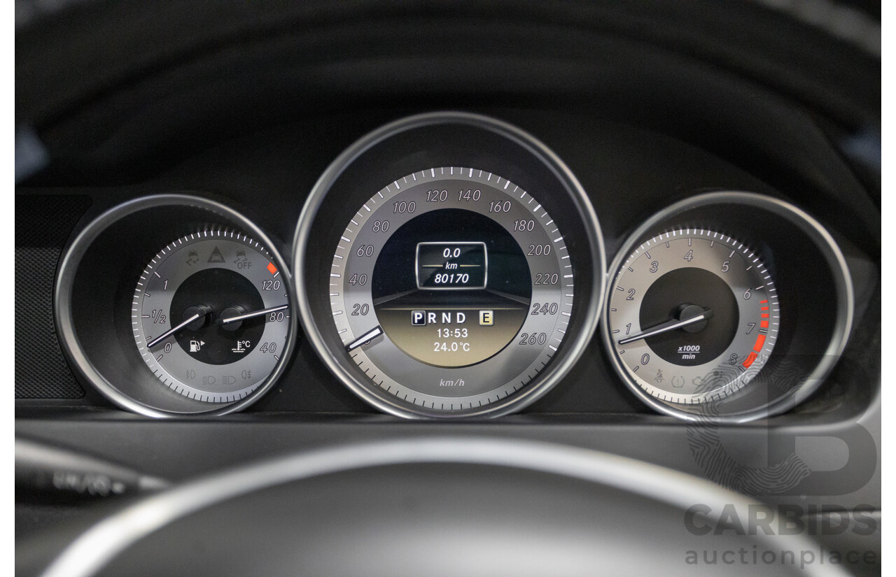 1/2012 Mercedes-Benz C250 Avantgarde BE W204 MY11 4D Sedan Iridium Silver Metallic Turbo 1.8L