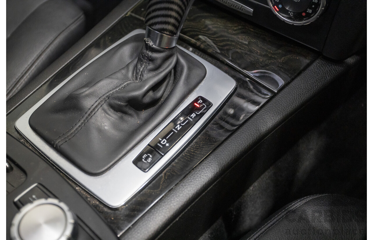 1/2012 Mercedes-Benz C250 Avantgarde BE W204 MY11 4D Sedan Iridium Silver Metallic Turbo 1.8L