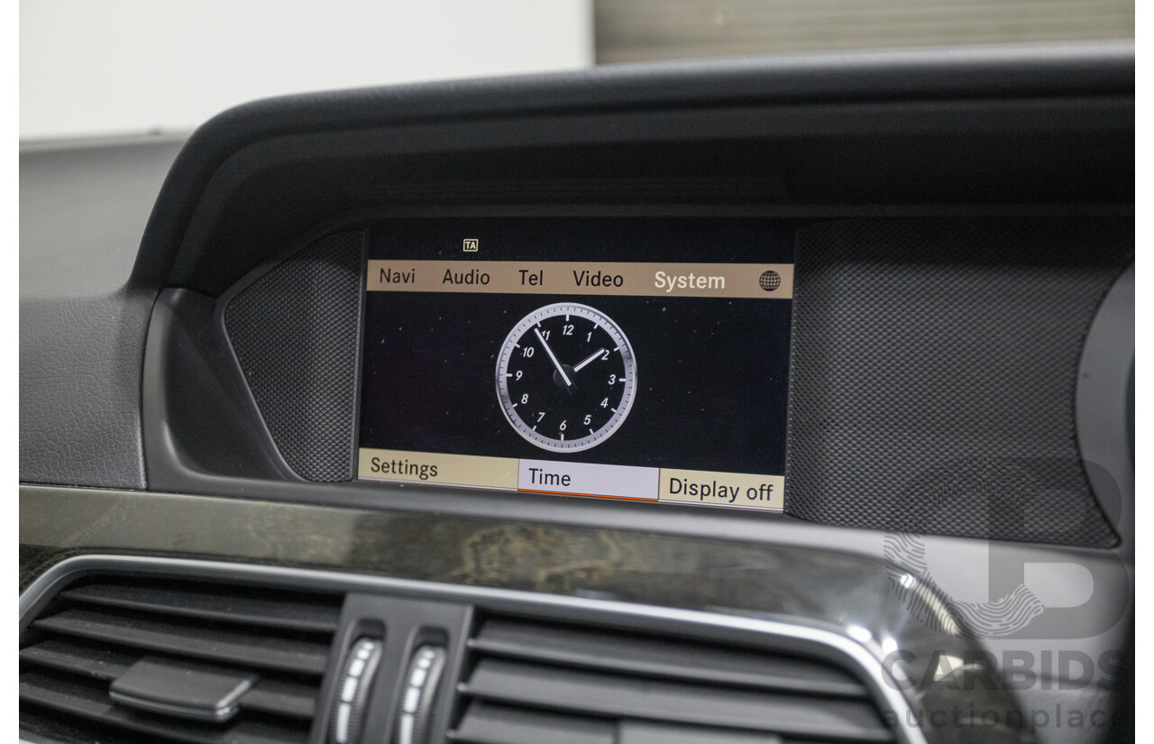 1/2012 Mercedes-Benz C250 Avantgarde BE W204 MY11 4D Sedan Iridium Silver Metallic Turbo 1.8L