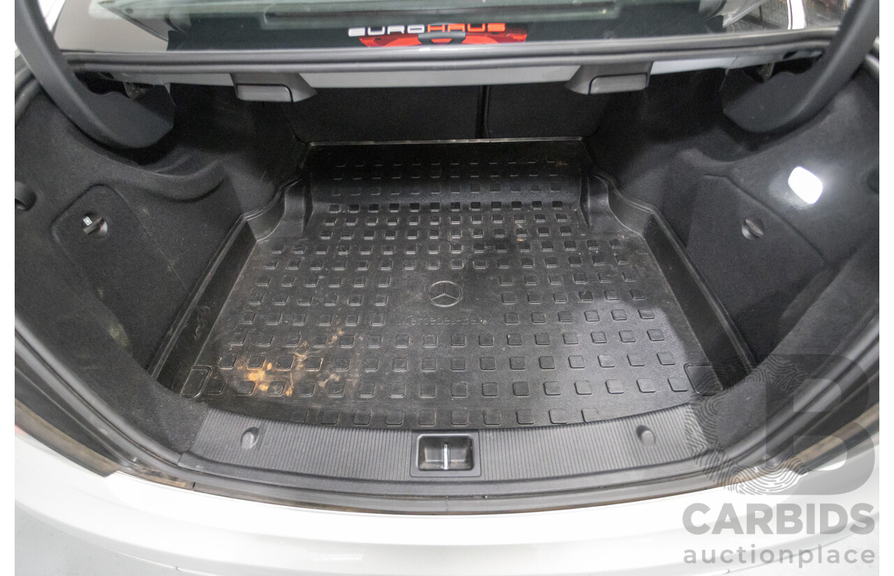 1/2012 Mercedes-Benz C250 Avantgarde BE W204 MY11 4D Sedan Iridium Silver Metallic Turbo 1.8L