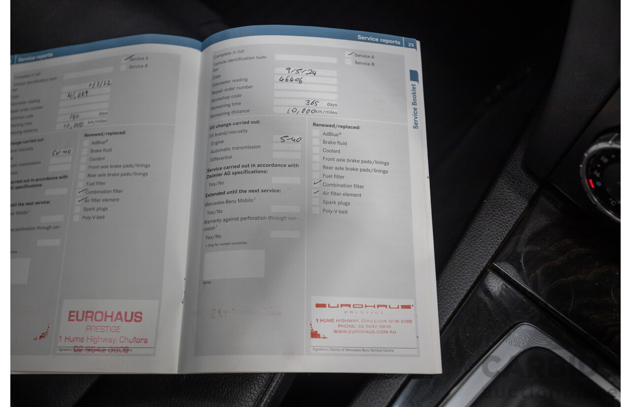 1/2012 Mercedes-Benz C250 Avantgarde BE W204 MY11 4D Sedan Iridium Silver Metallic Turbo 1.8L