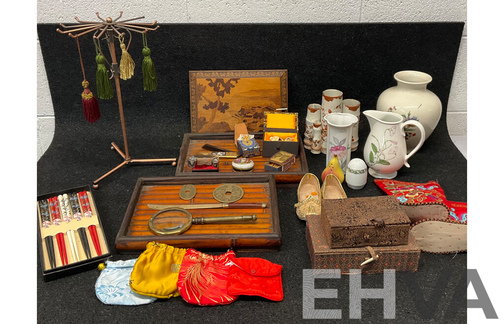 Vintage Style-inspired Decorative Items - Ceramics, Wooden Boxes and Traditional Accessories