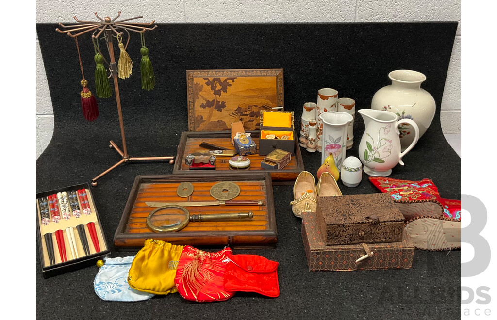 Vintage Style-inspired Decorative Items - Ceramics, Wooden Boxes and Traditional Accessories