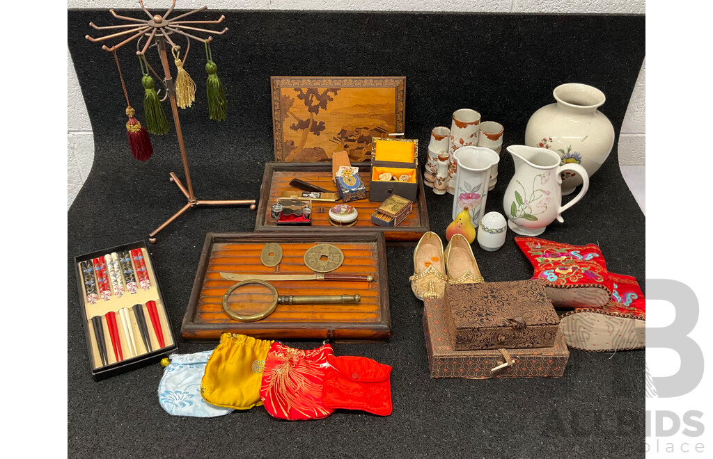Vintage Style-inspired Decorative Items - Ceramics, Wooden Boxes and Traditional Accessories