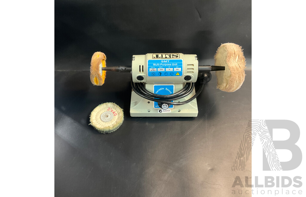 SMT Multi-Purpose Unit and ARLEC KF100 Palm Sander and Black & Decker CD110 Angle Grinder