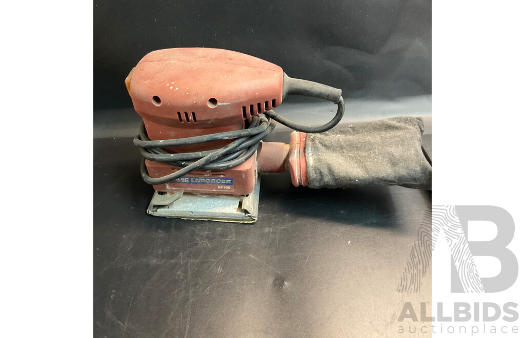 SMT Multi-Purpose Unit and ARLEC KF100 Palm Sander and Black & Decker CD110 Angle Grinder