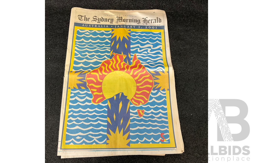 1945 Daily Mirror, Daily Telegraph, the Sun Newspapers, and 1940-45 Australian Army Operations Booklet and the Sunday Morning Herald 1/1/2021 Newspapers