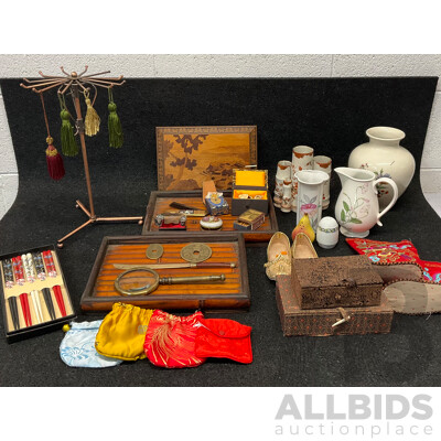 Vintage Style-inspired Decorative Items - Ceramics, Wooden Boxes and Traditional Accessories