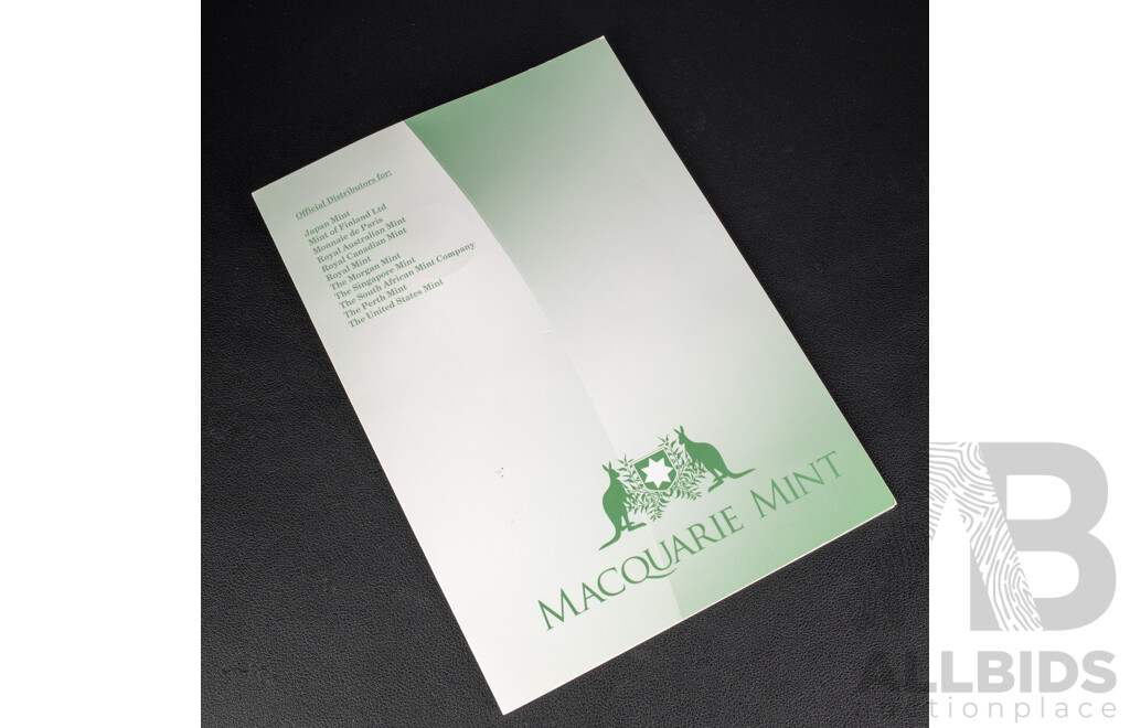 Australian Macquarie Mint 2012 Silver Ten Dollar Coin, We Will Remember Them .500