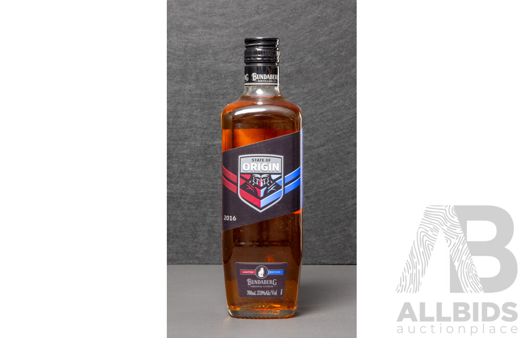 Bundaberg Limited Edition State of Origin Rum 2016
