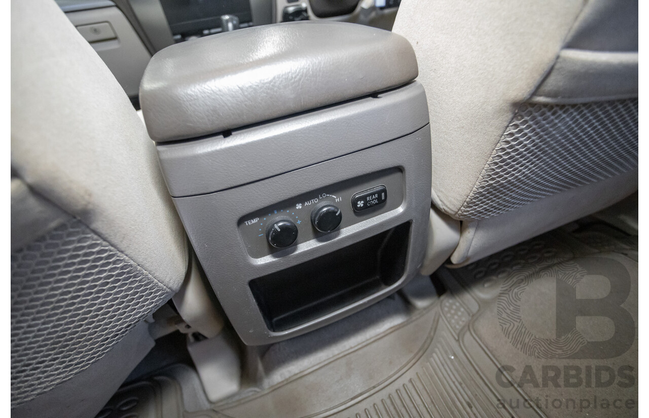 1/2008 Toyota Landcruiser Prado GXL (4x4) KDJ120R 07 UPGRADE 4d Wagon Gold Turbo Diesel 3.0L -8 Seats