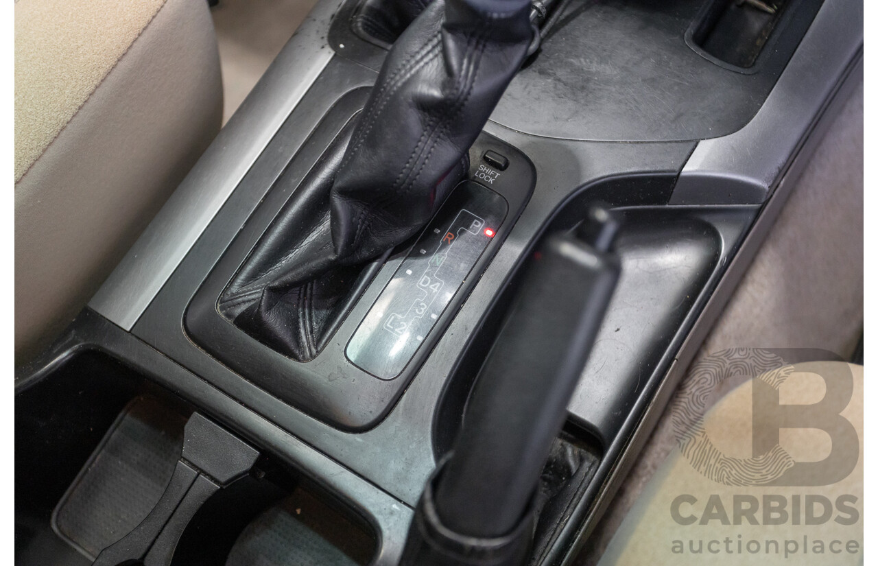 1/2008 Toyota Landcruiser Prado GXL (4x4) KDJ120R 07 UPGRADE 4d Wagon Gold Turbo Diesel 3.0L -8 Seats