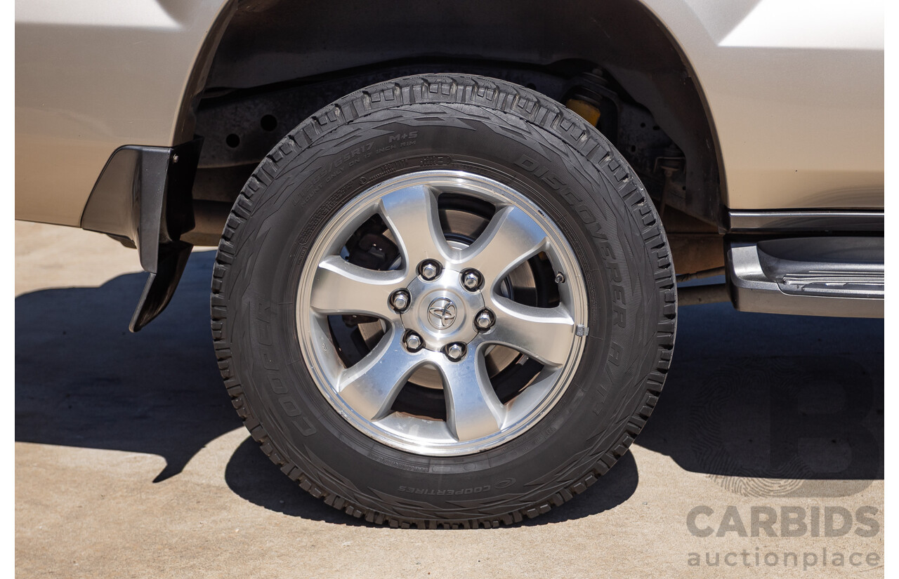 1/2008 Toyota Landcruiser Prado GXL (4x4) KDJ120R 07 UPGRADE 4d Wagon Gold Turbo Diesel 3.0L -8 Seats