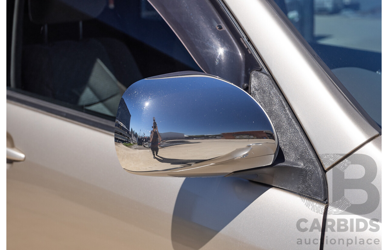 1/2008 Toyota Landcruiser Prado GXL (4x4) KDJ120R 07 UPGRADE 4d Wagon Gold Turbo Diesel 3.0L -8 Seats