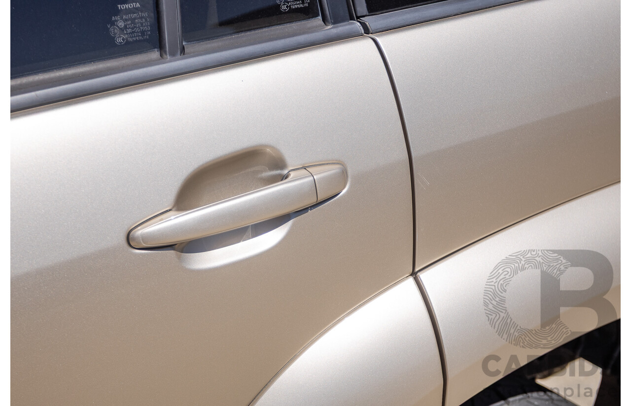 1/2008 Toyota Landcruiser Prado GXL (4x4) KDJ120R 07 UPGRADE 4d Wagon Gold Turbo Diesel 3.0L -8 Seats