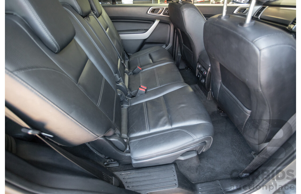 07/2018 Ford Everest Trend (4WD) UA II MY19 4D Wagon Diffused Silver Metallic Twin Turbo Diesel 2.0L - 7 Seats