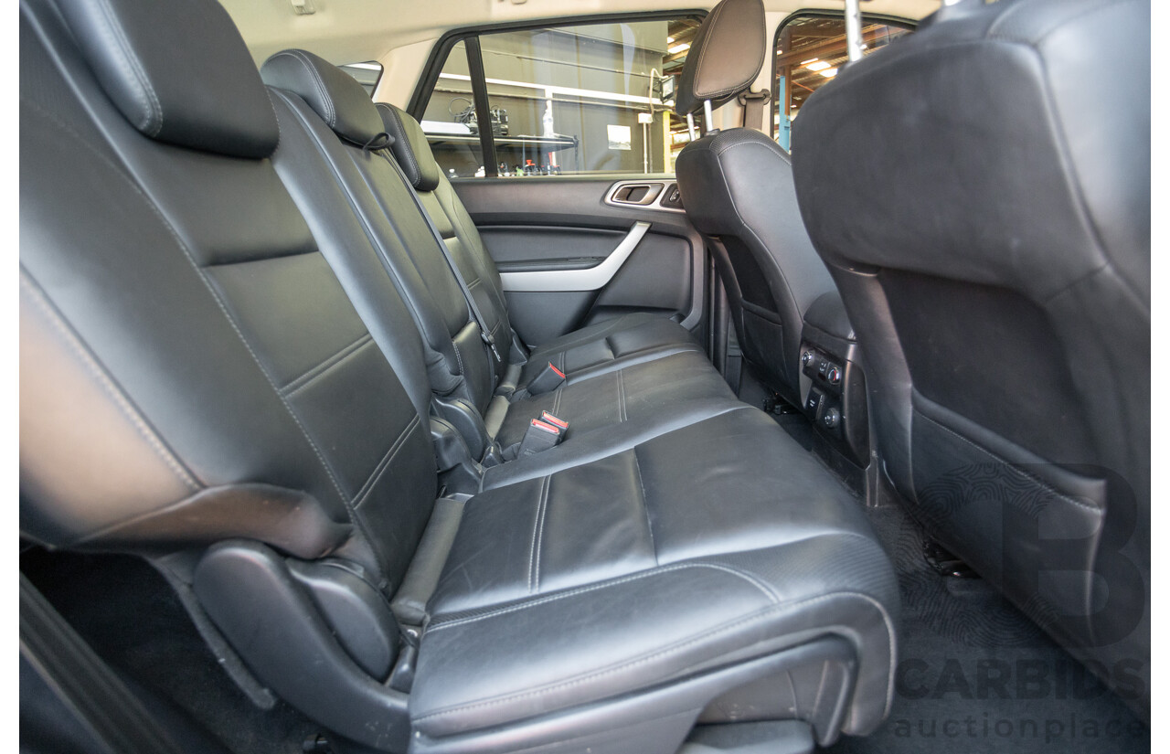 07/2018 Ford Everest Trend (4WD) UA II MY19 4D Wagon Diffused Silver Metallic Twin Turbo Diesel 2.0L - 7 Seats