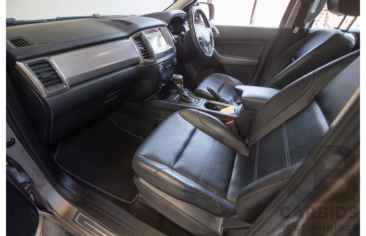 07/2018 Ford Everest Trend (4WD) UA II MY19 4D Wagon Diffused Silver Metallic Twin Turbo Diesel 2.0L - 7 Seats