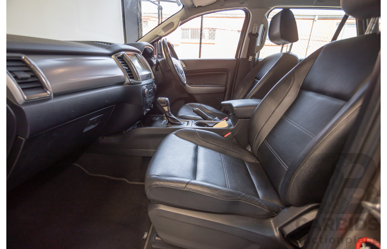 07/2018 Ford Everest Trend (4WD) UA II MY19 4D Wagon Diffused Silver Metallic Twin Turbo Diesel 2.0L - 7 Seats