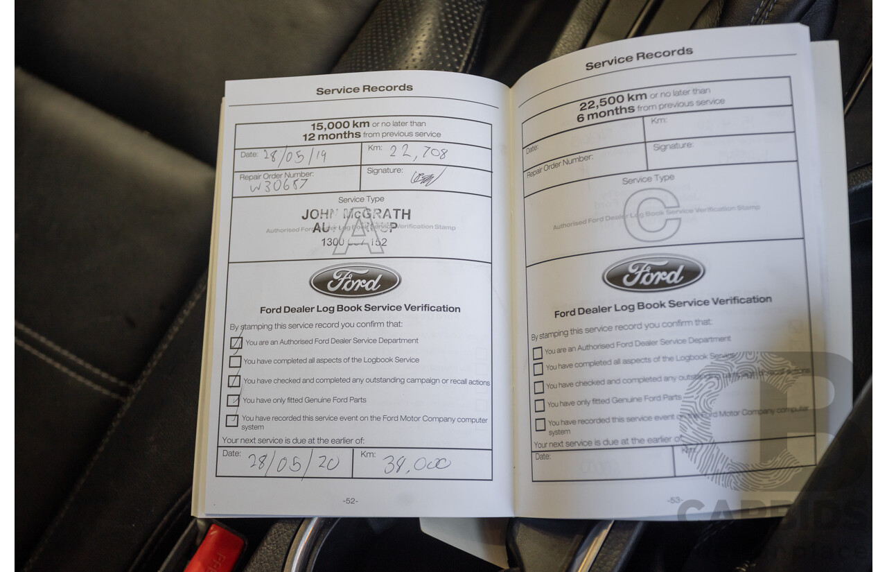 07/2018 Ford Everest Trend (4WD) UA II MY19 4D Wagon Diffused Silver Metallic Twin Turbo Diesel 2.0L - 7 Seats