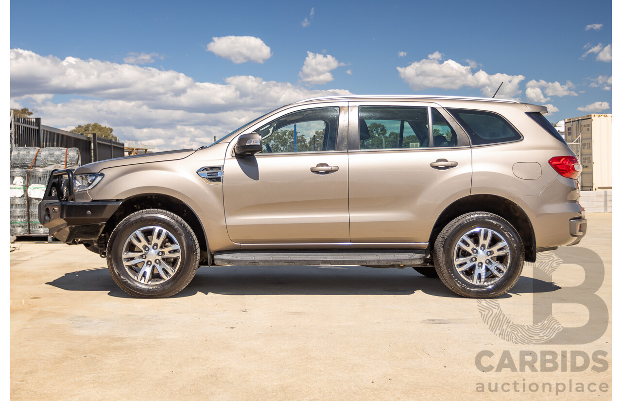 07/2018 Ford Everest Trend (4WD) UA II MY19 4D Wagon Diffused Silver Metallic Twin Turbo Diesel 2.0L - 7 Seats