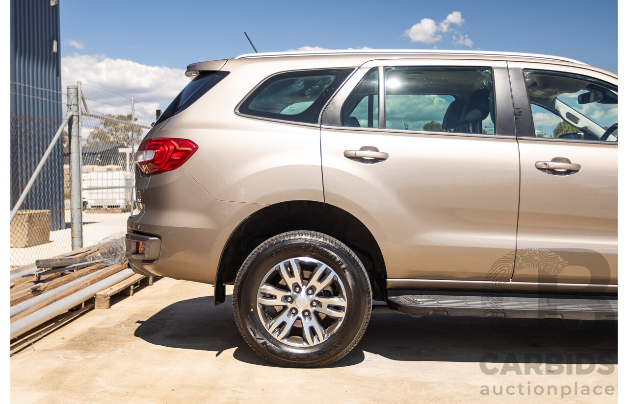 07/2018 Ford Everest Trend (4WD) UA II MY19 4D Wagon Diffused Silver Metallic Twin Turbo Diesel 2.0L - 7 Seats