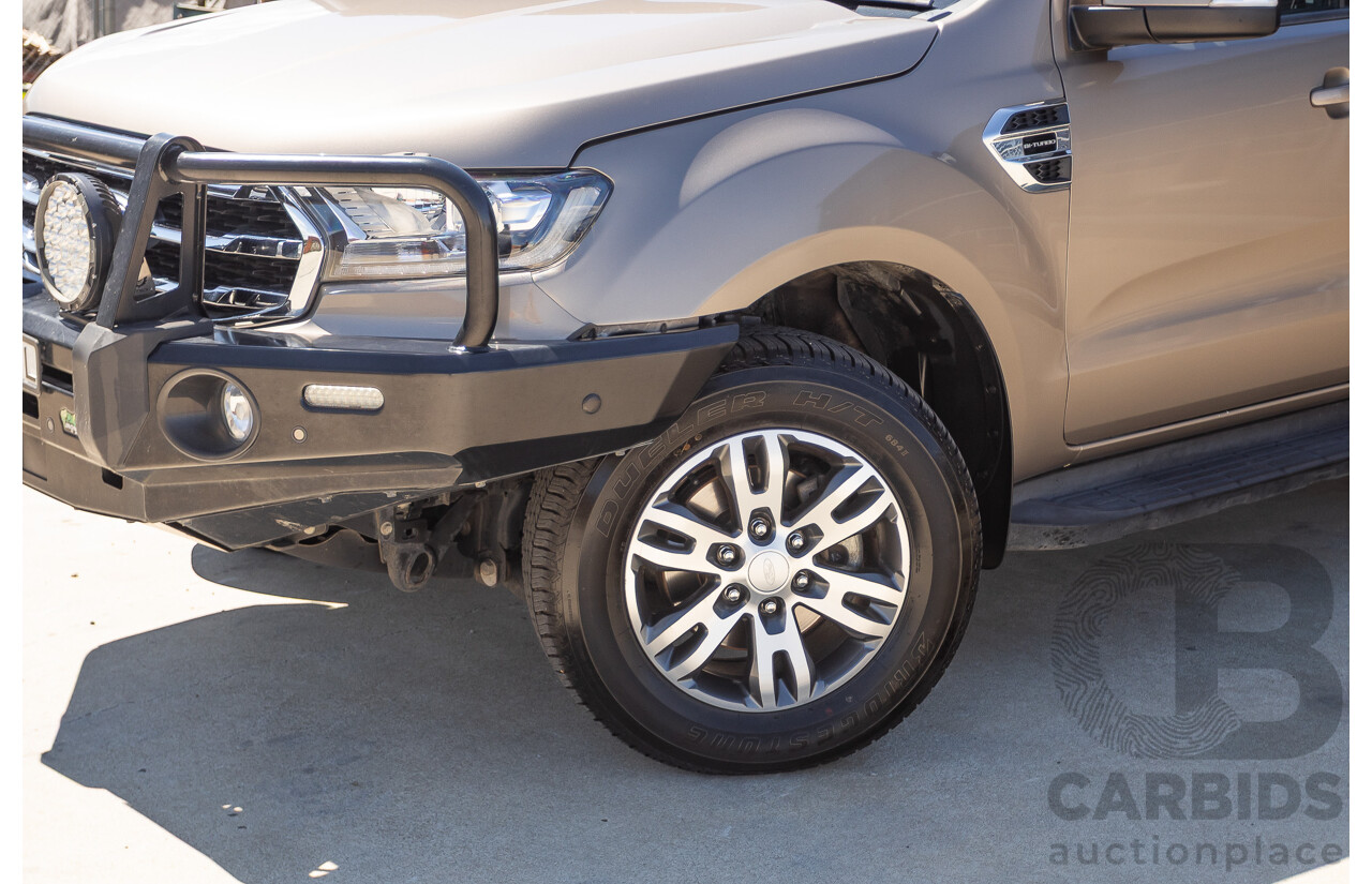 07/2018 Ford Everest Trend (4WD) UA II MY19 4D Wagon Diffused Silver Metallic Twin Turbo Diesel 2.0L - 7 Seats