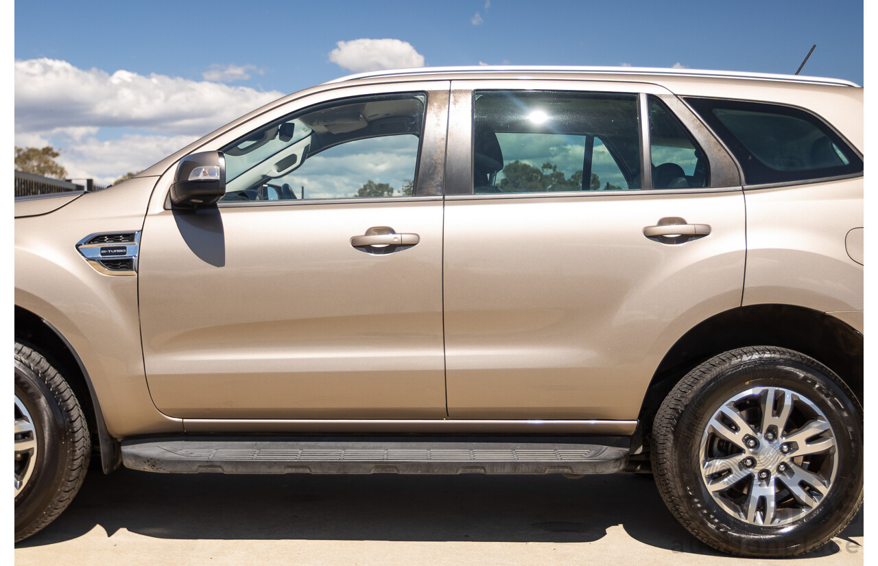 07/2018 Ford Everest Trend (4WD) UA II MY19 4D Wagon Diffused Silver Metallic Twin Turbo Diesel 2.0L - 7 Seats