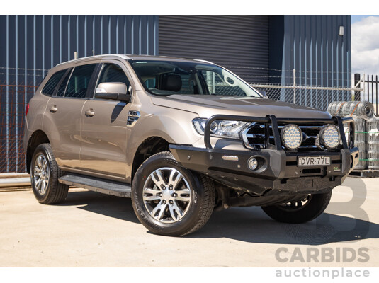 07/2018 Ford Everest Trend (4WD) UA II MY19 4D Wagon Diffused Silver Metallic Twin Turbo Diesel 2.0L - 7 Seats