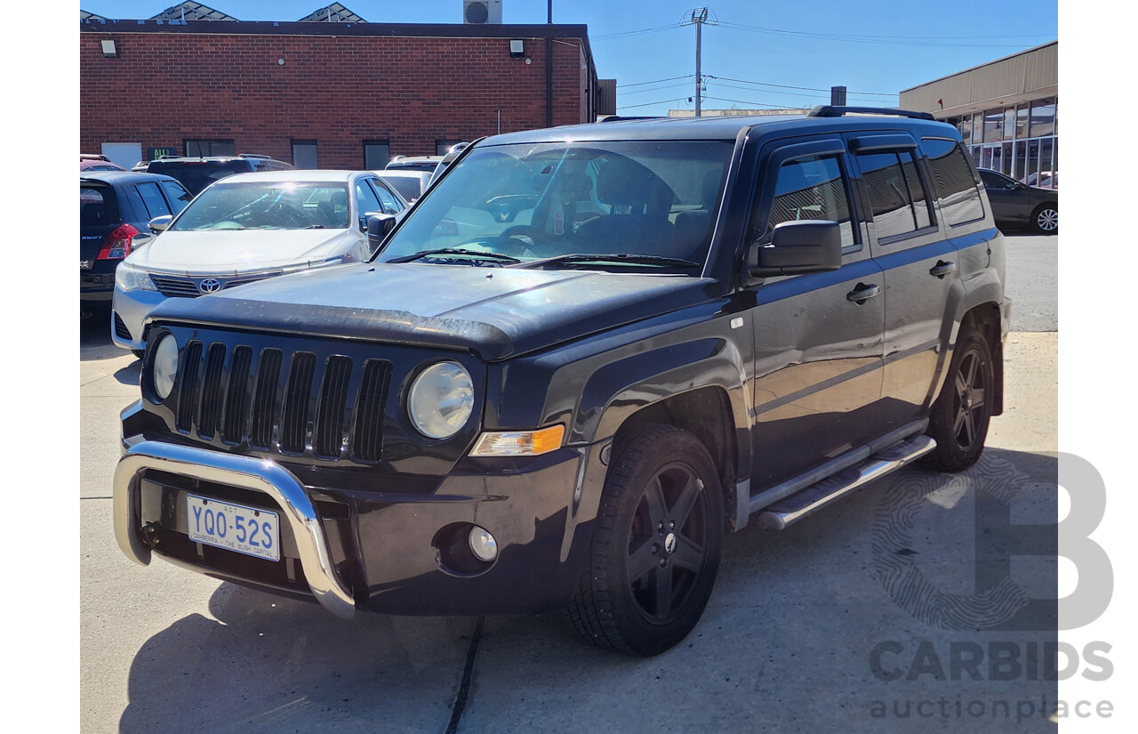 2/2010 Jeep Patriot Sport MK 4d Wagon Black 2.4L