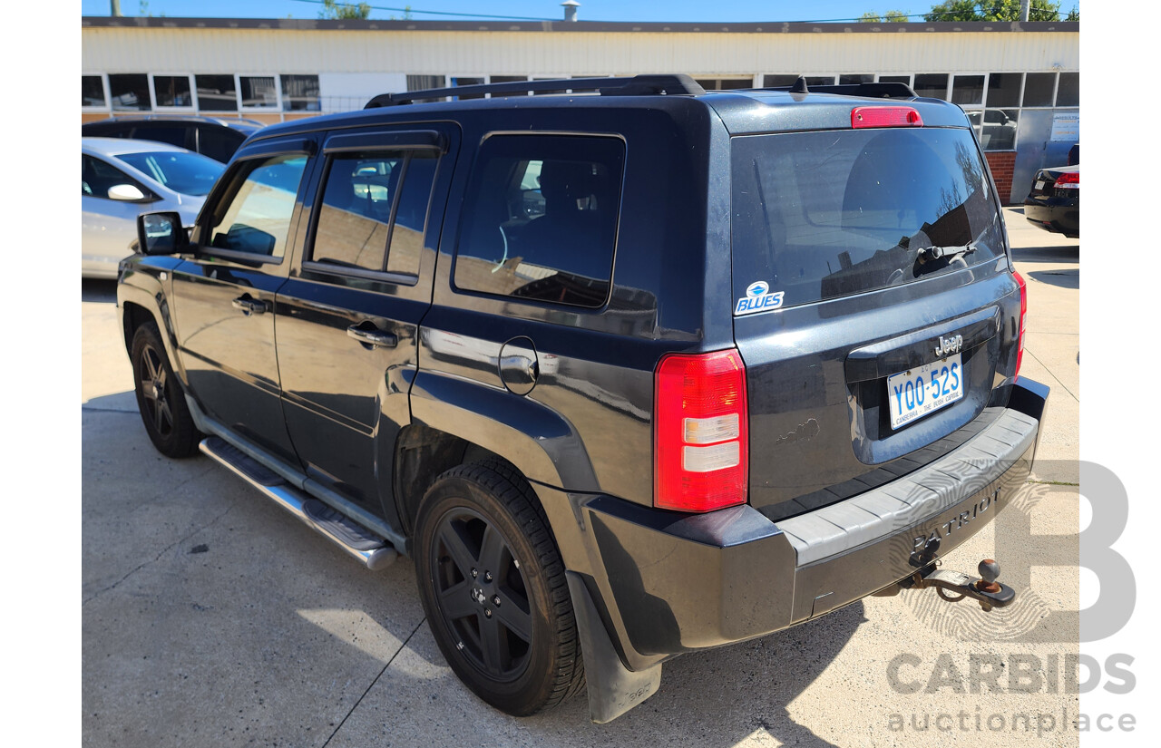 2/2010 Jeep Patriot Sport MK 4d Wagon Black 2.4L