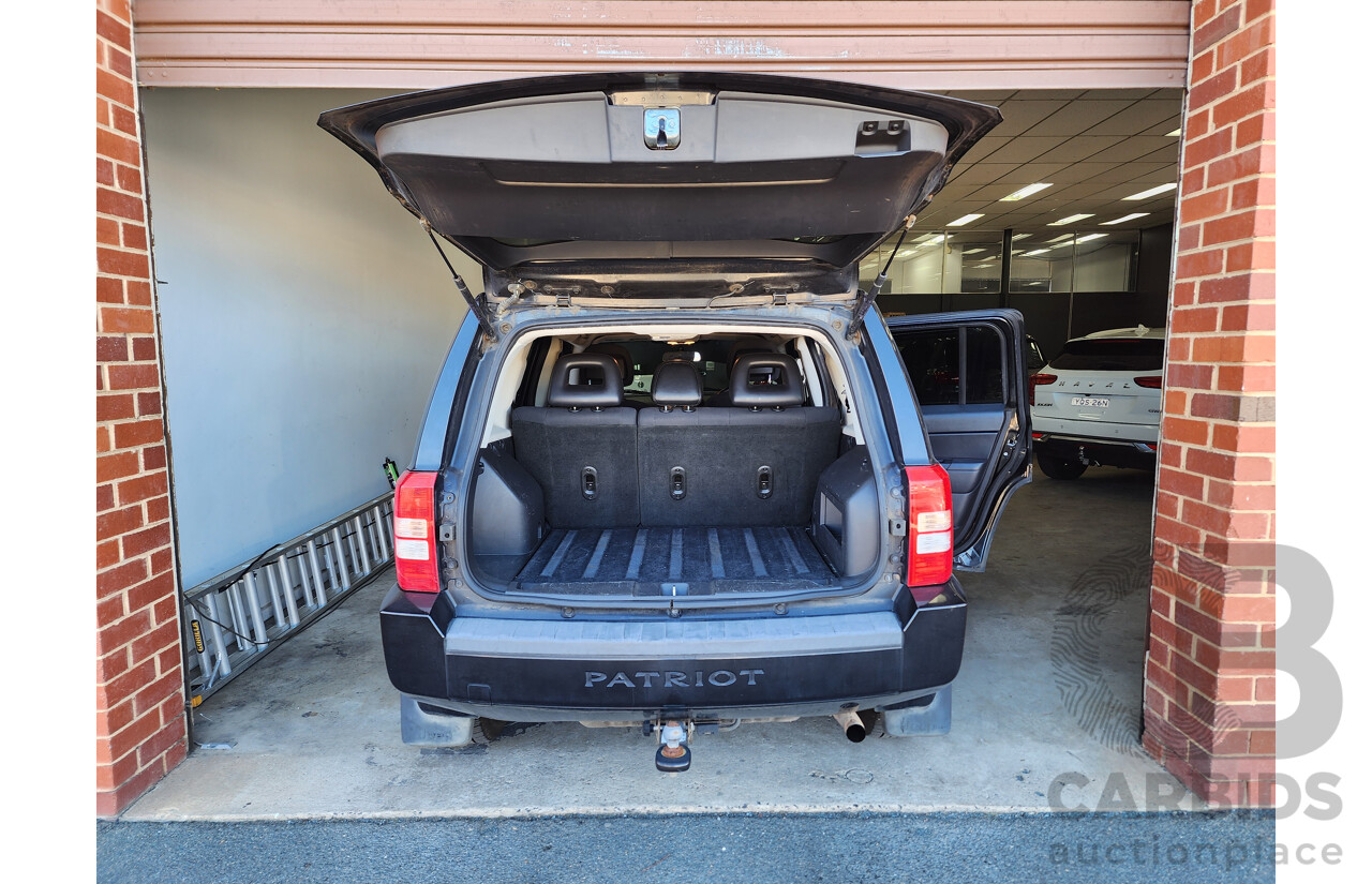 2/2010 Jeep Patriot Sport MK 4d Wagon Black 2.4L