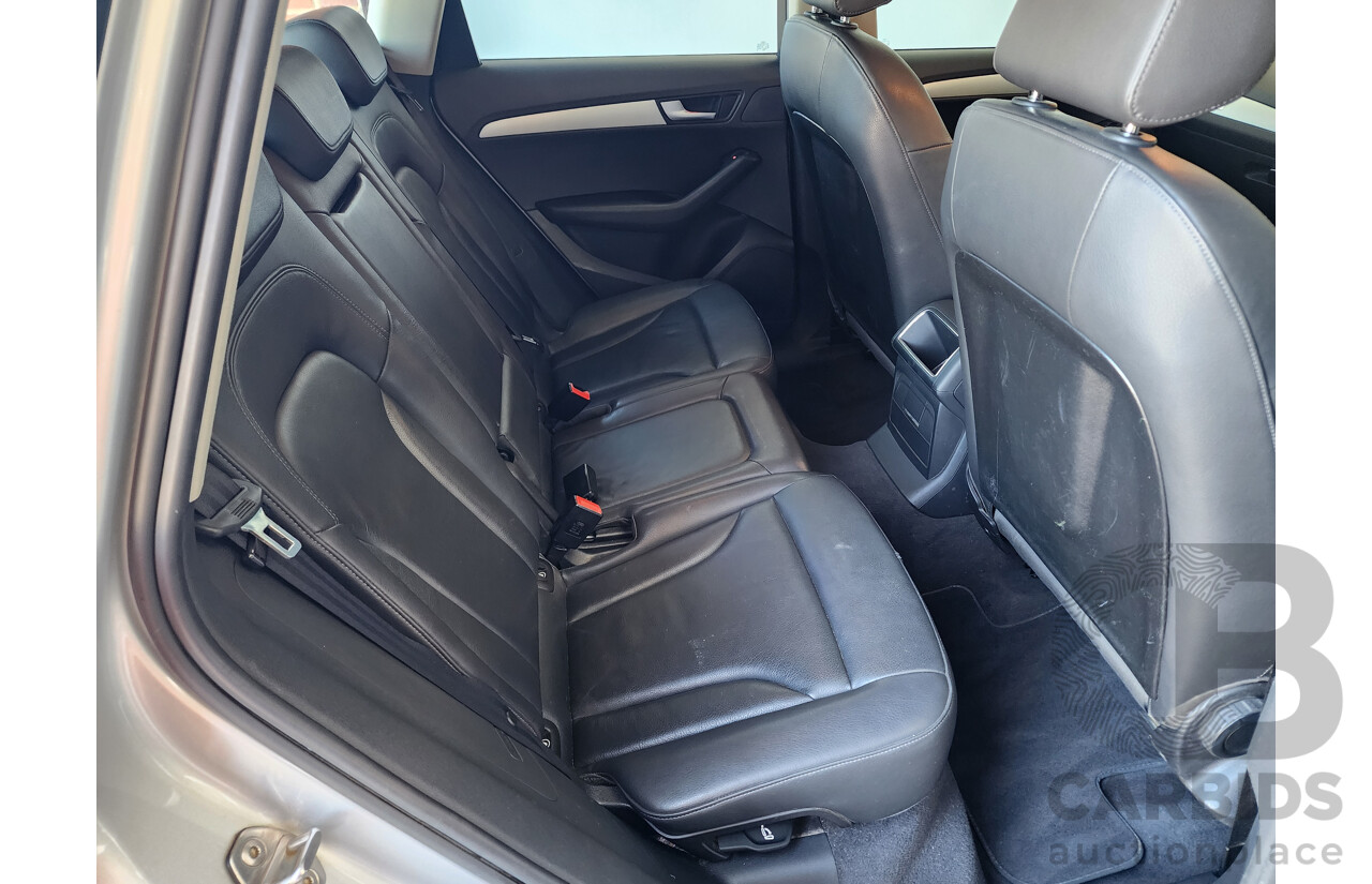 9/2009 Audi Q5 2.0 TDI Quattro 8R 4d Wagon Silver 2.0L