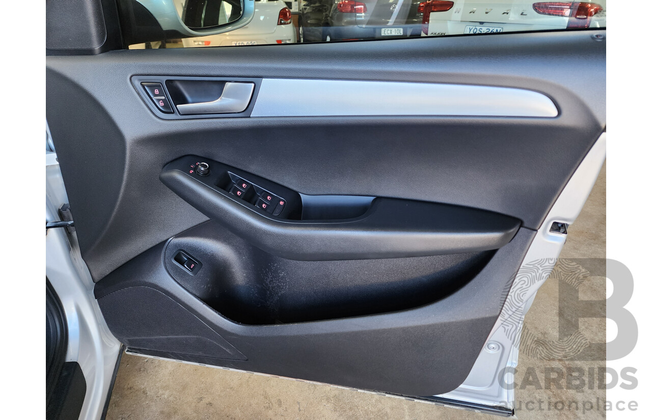 9/2009 Audi Q5 2.0 TDI Quattro 8R 4d Wagon Silver 2.0L