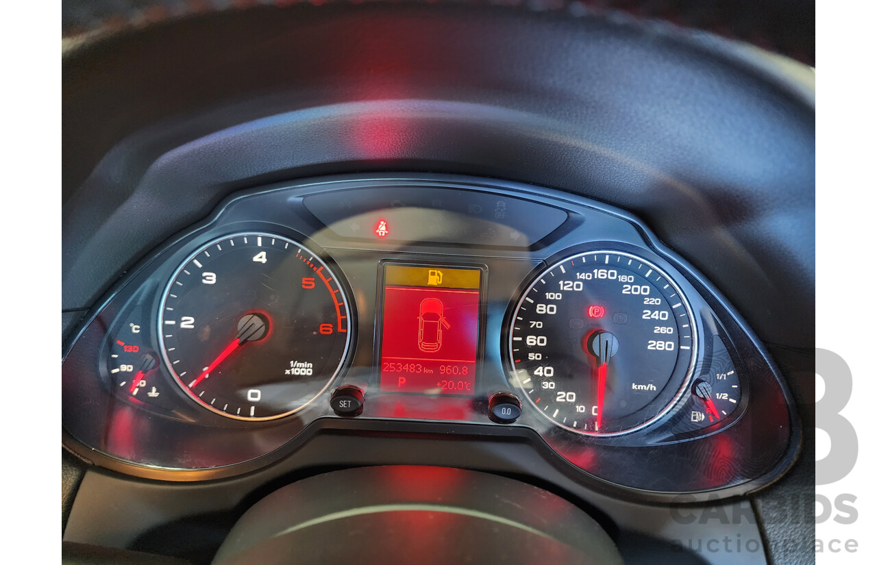 9/2009 Audi Q5 2.0 TDI Quattro 8R 4d Wagon Silver 2.0L