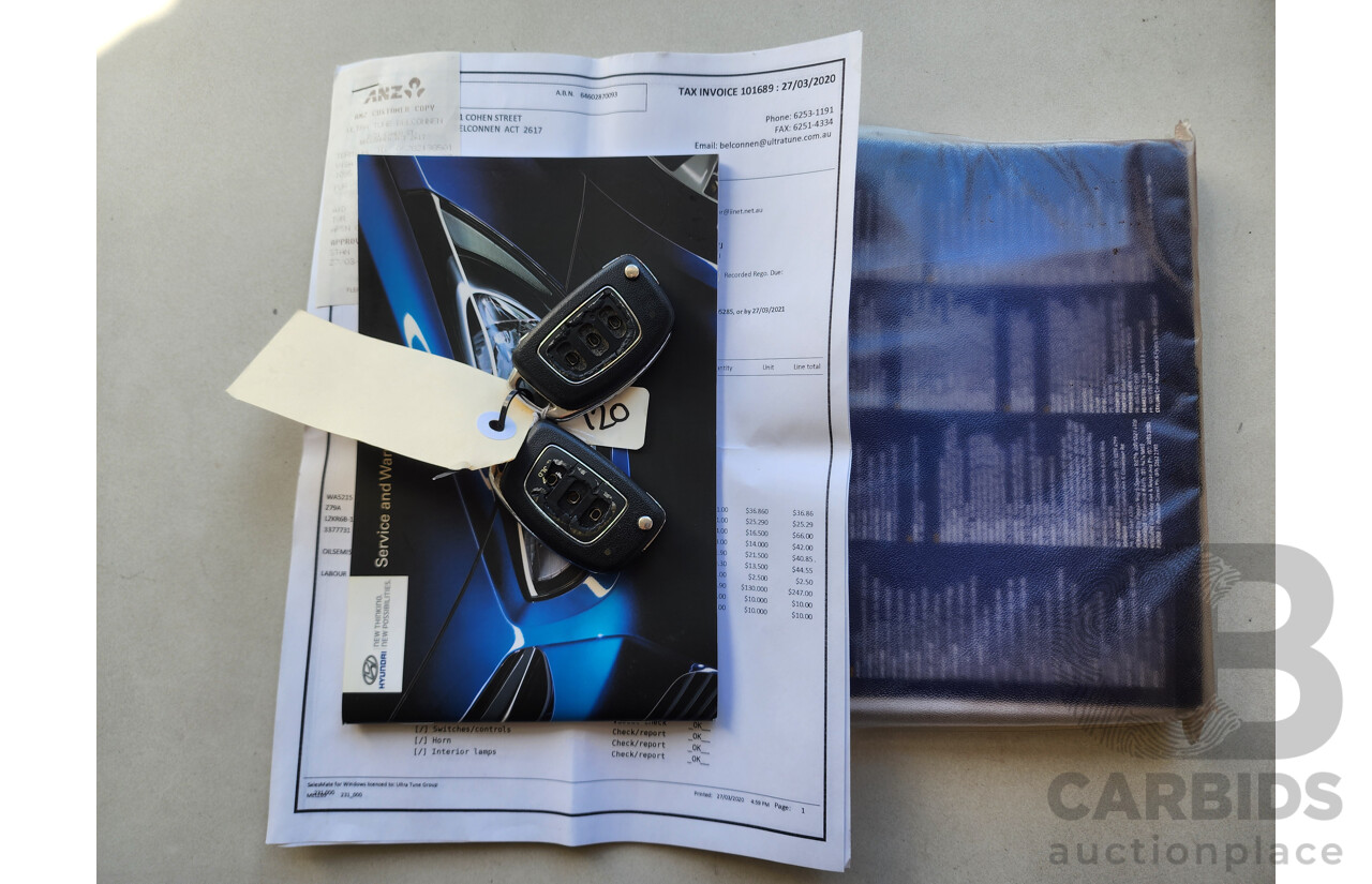 6/2012 Hyundai i20 Active PB MY12.5 3d Hatchback White 1.4L