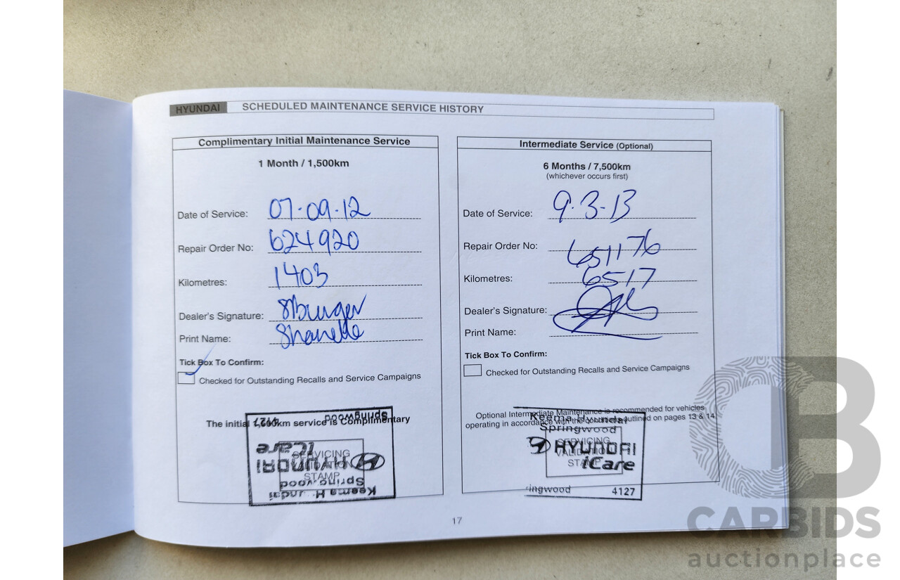 6/2012 Hyundai i20 Active PB MY12.5 3d Hatchback White 1.4L