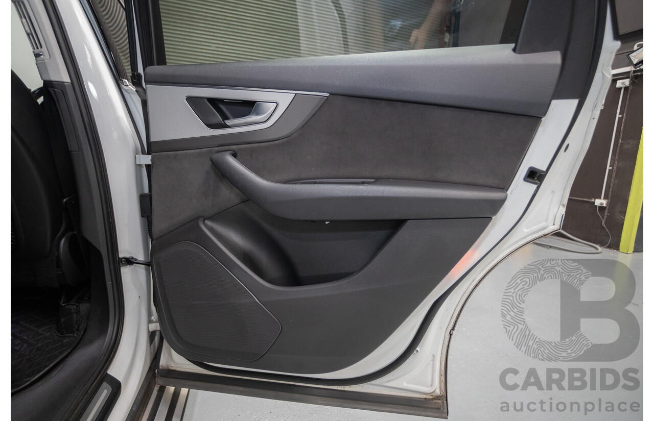 11/2015 Audi Q7 3.0 TDI Quattro (AWD) 4M 4D Wagon Pure White (200kW) Turbo Diesel 3.0L - 7 Seats