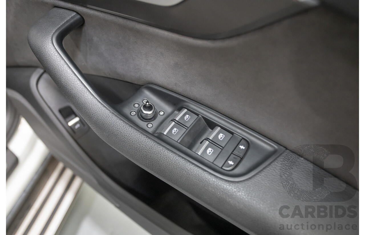 11/2015 Audi Q7 3.0 TDI Quattro (AWD) 4M 4D Wagon Pure White (200kW) Turbo Diesel 3.0L - 7 Seats