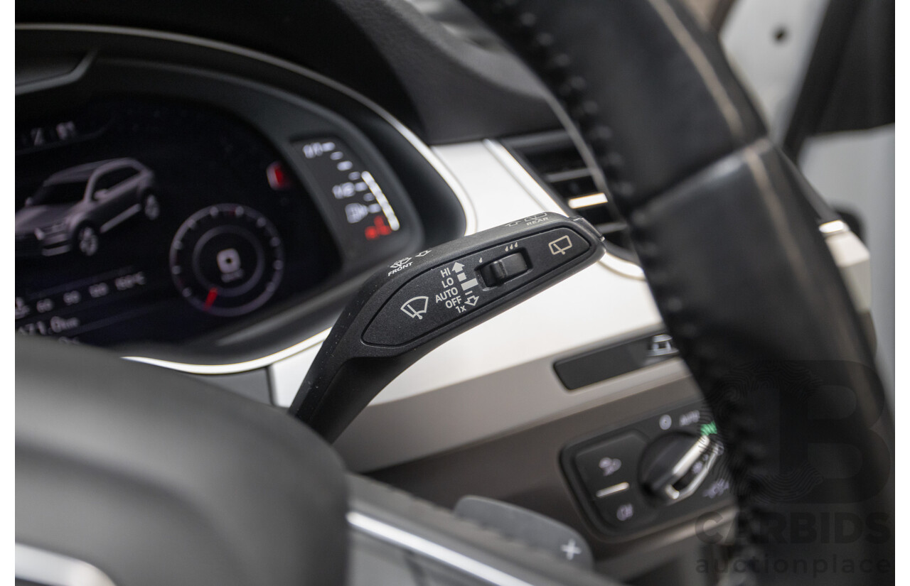 11/2015 Audi Q7 3.0 TDI Quattro (AWD) 4M 4D Wagon Pure White (200kW) Turbo Diesel 3.0L - 7 Seats